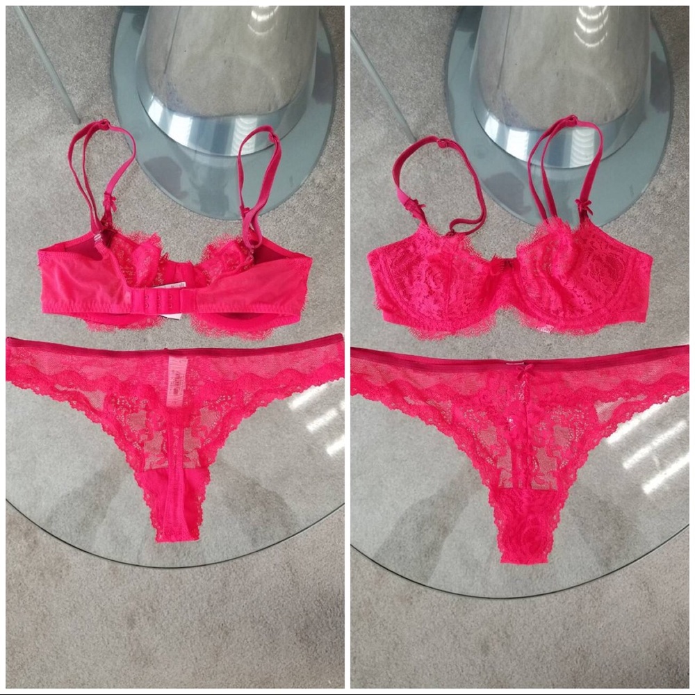 ❤️Hot Red 2-Piece Matching VS Dream Angels Set❤️